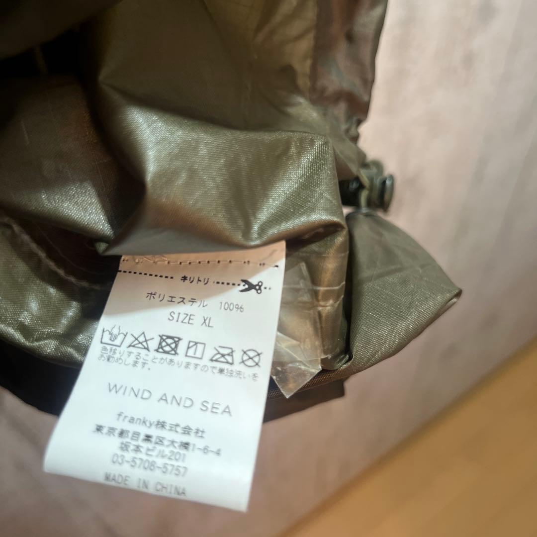 MRU2 サマご依頼❗️WINDANDSEA フード付き撥水ナイロンジャケット