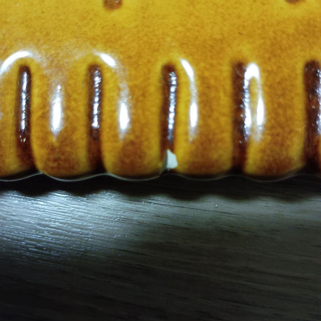 フランス製　ビスケット型　陶板　陶器　鍋敷き　LU ルー プチブール