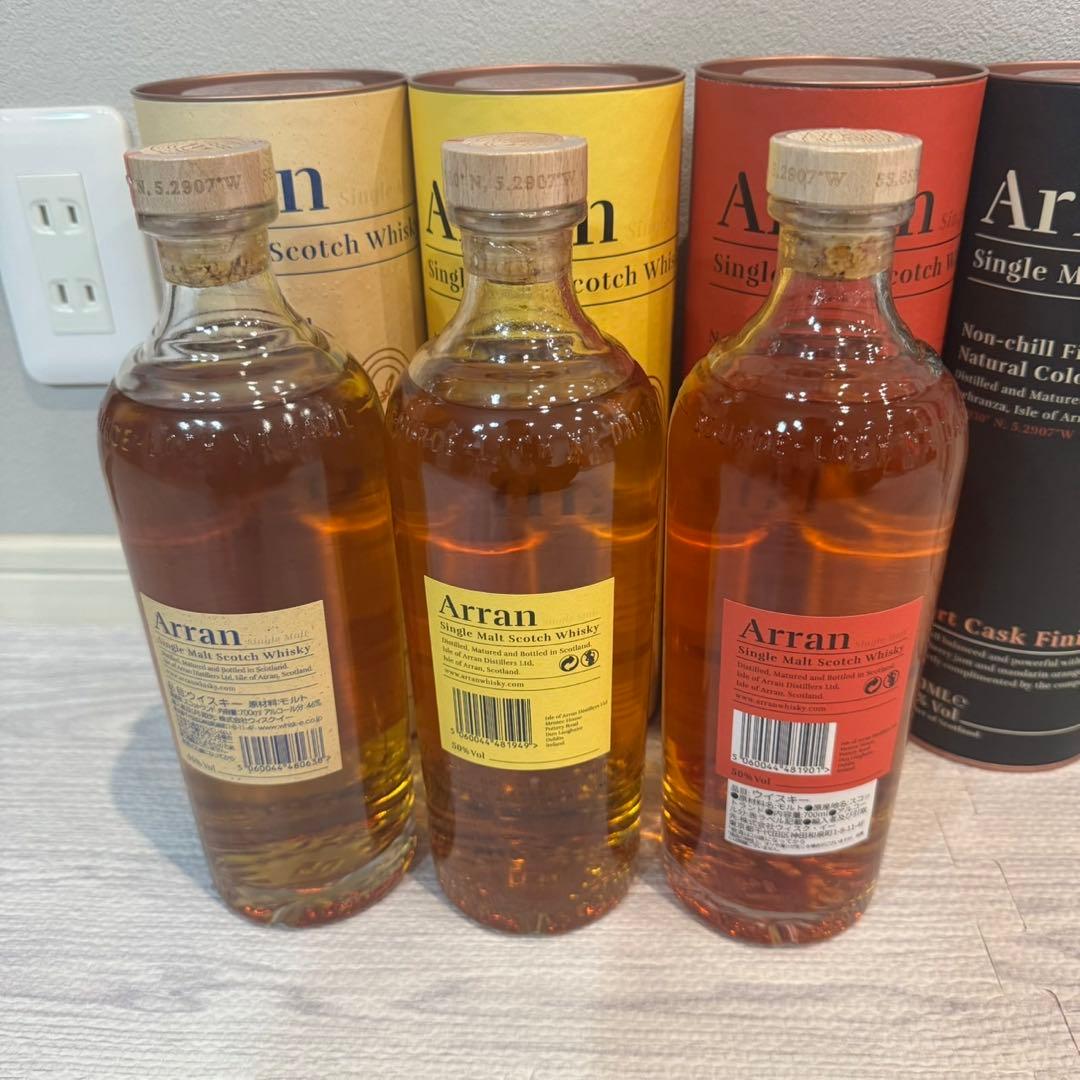 Arran ウィスキー　18年・21年　まとめ売り　アラン