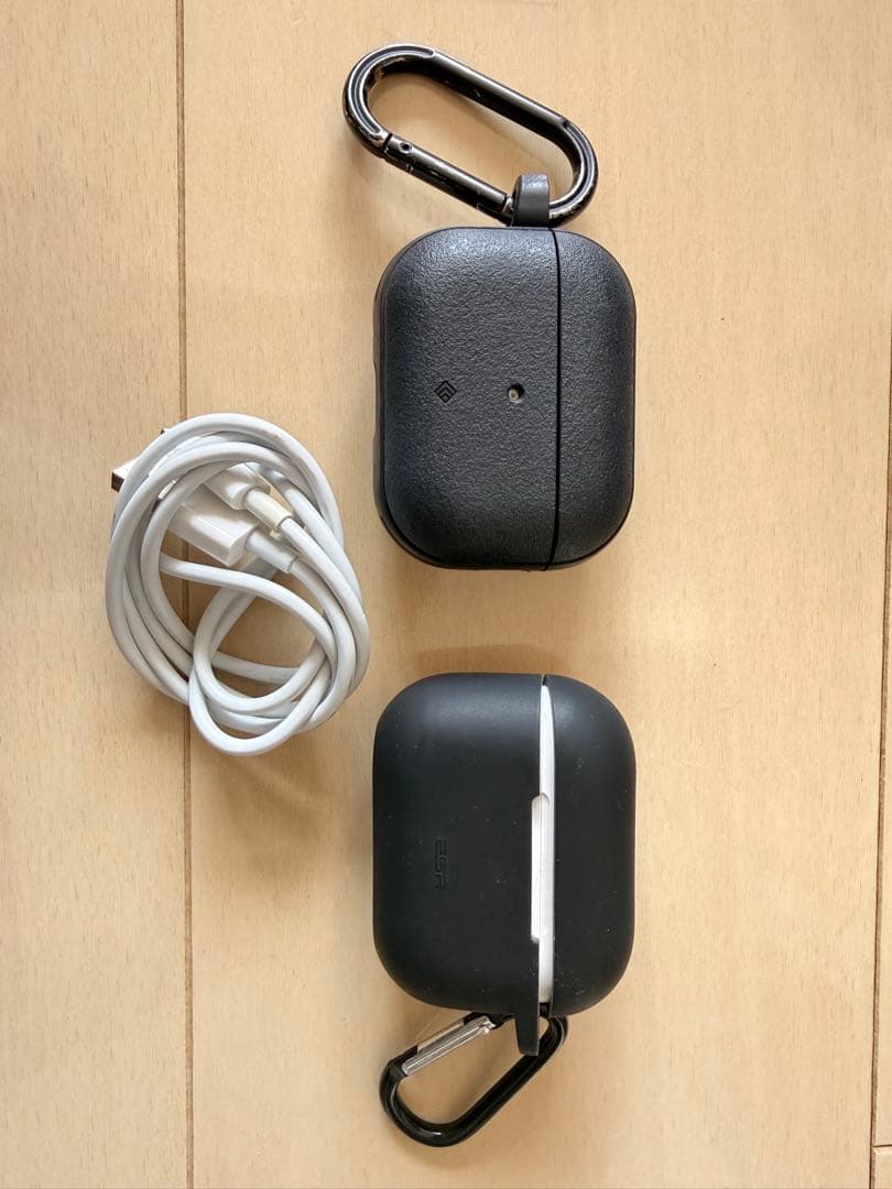 AirPods pro2 本体 ホワイト 充電ケース及びスペア付