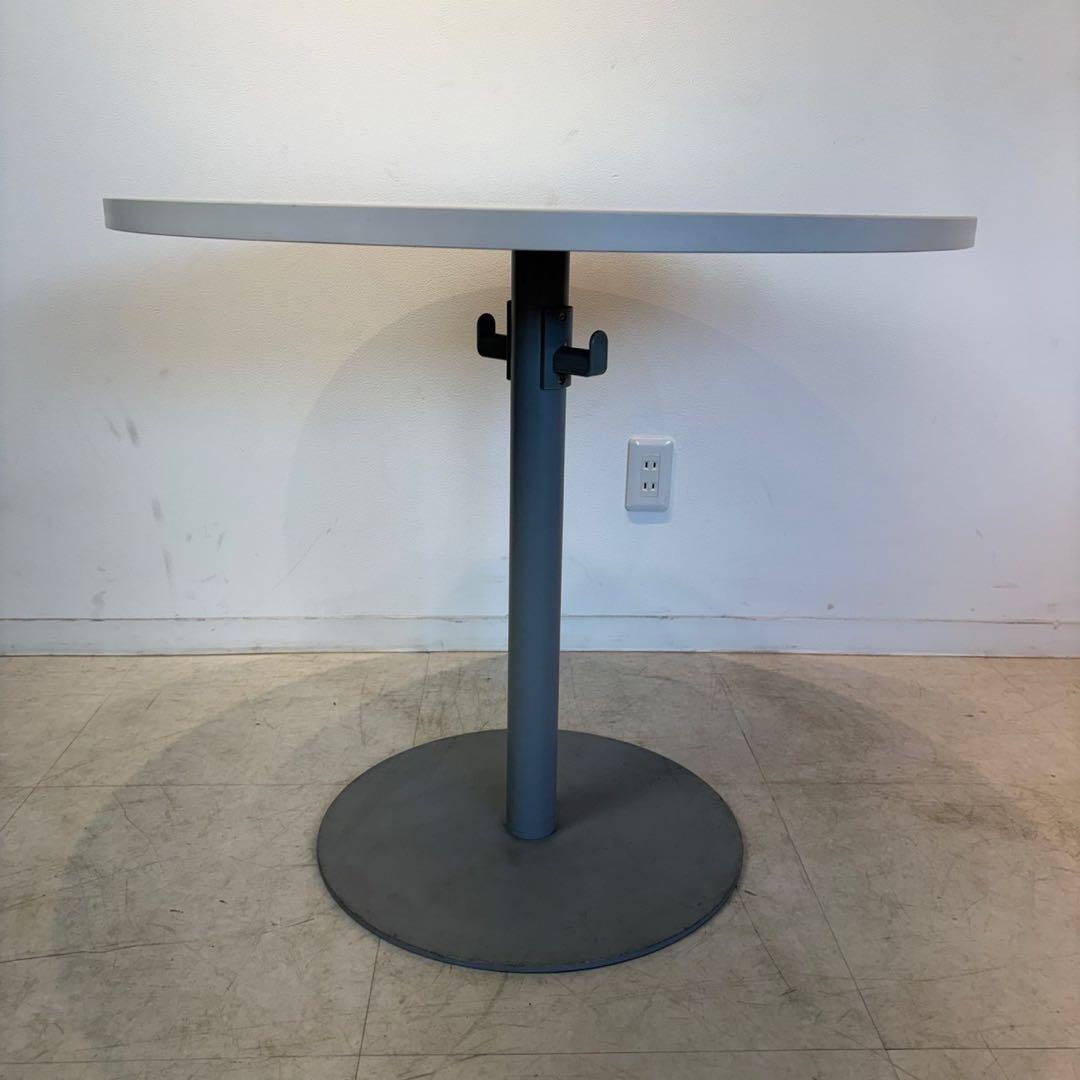 丸テーブル　ホワイト　カフェテーブル