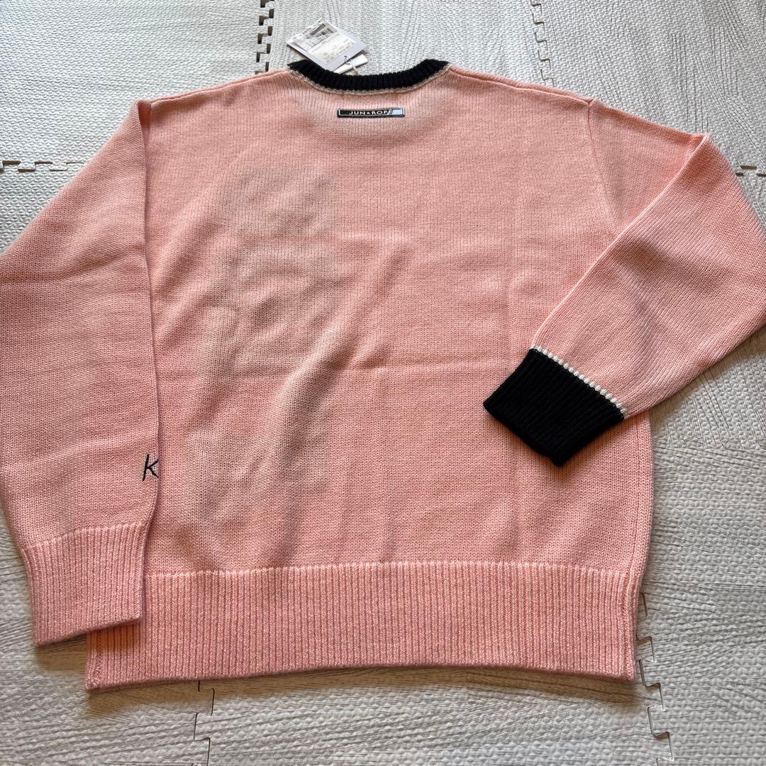 JUN&ROPÉ GOLFロゴ ニットセーター新品