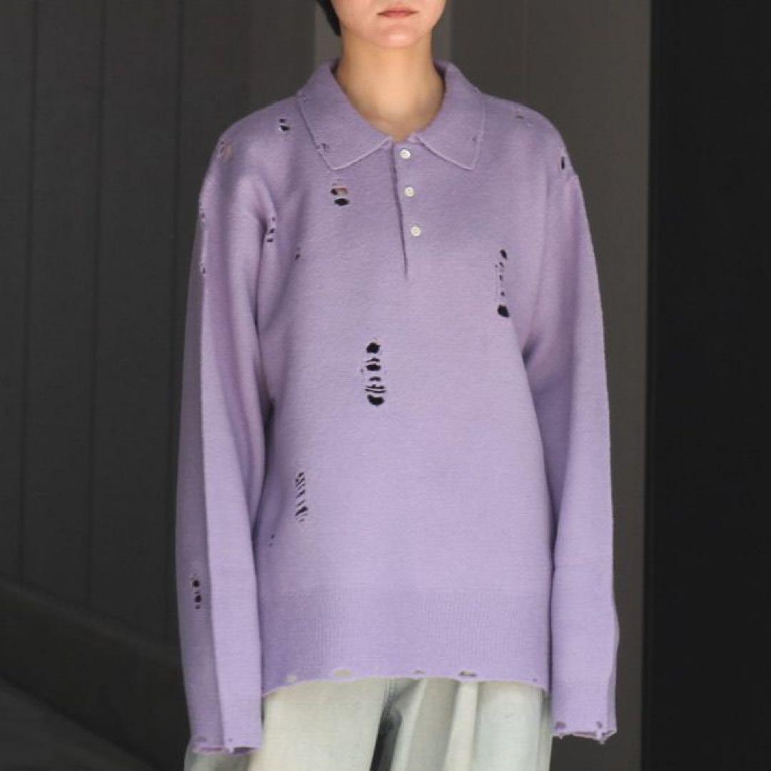 DAIRIKU Dress-Up-Dawn ポロシャツ 紫