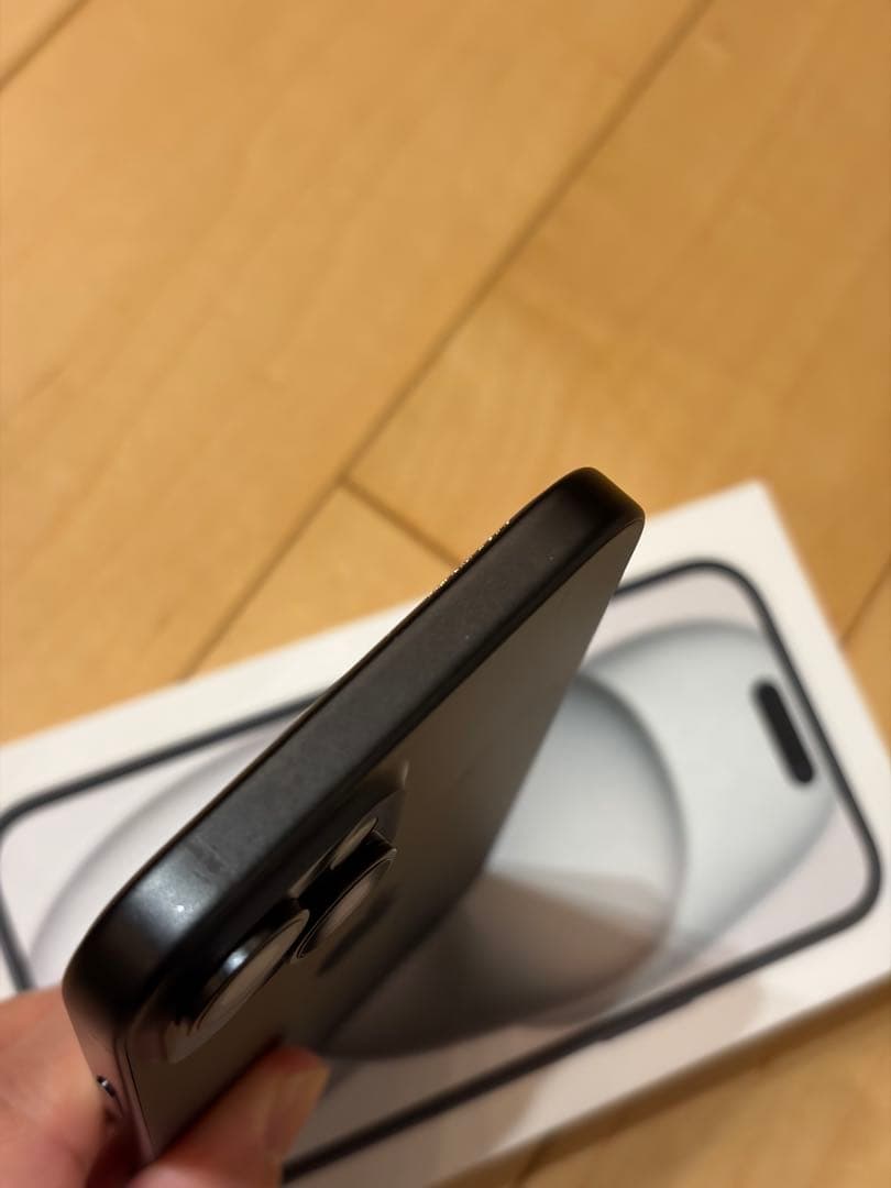 iPhone 15 128GB ブラック 99% SIMフリー 箱付　ケース付