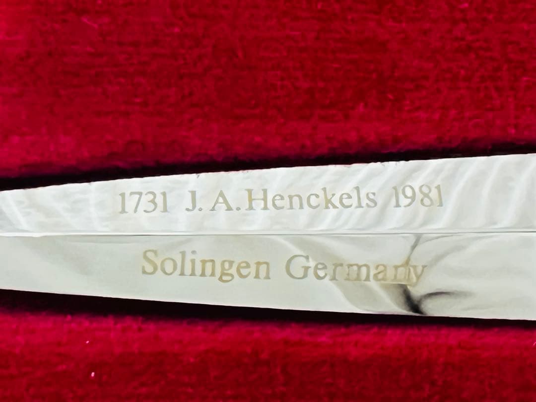 ■ZWILLINGS HA HENCKELS 250周年記年　ドイツ　ヘンケルス