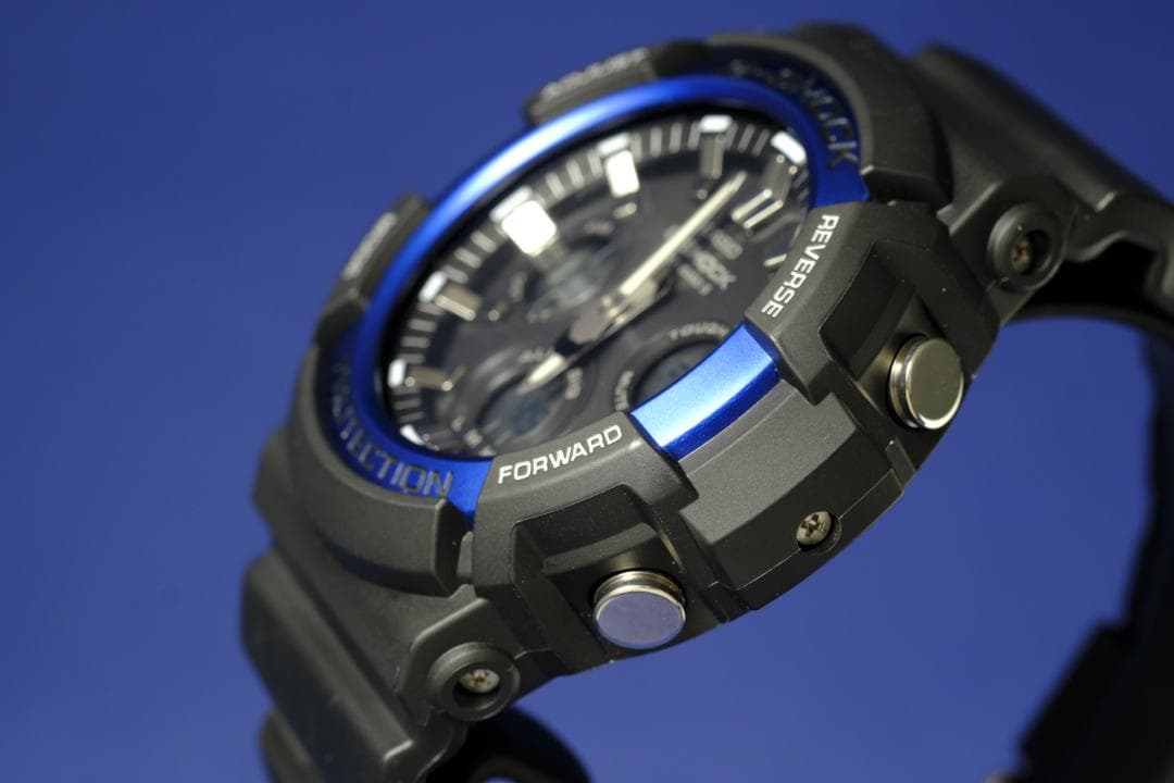 【綺麗】G-SHOCK GAW-100B 電波ソーラー／ビッグケース (114)