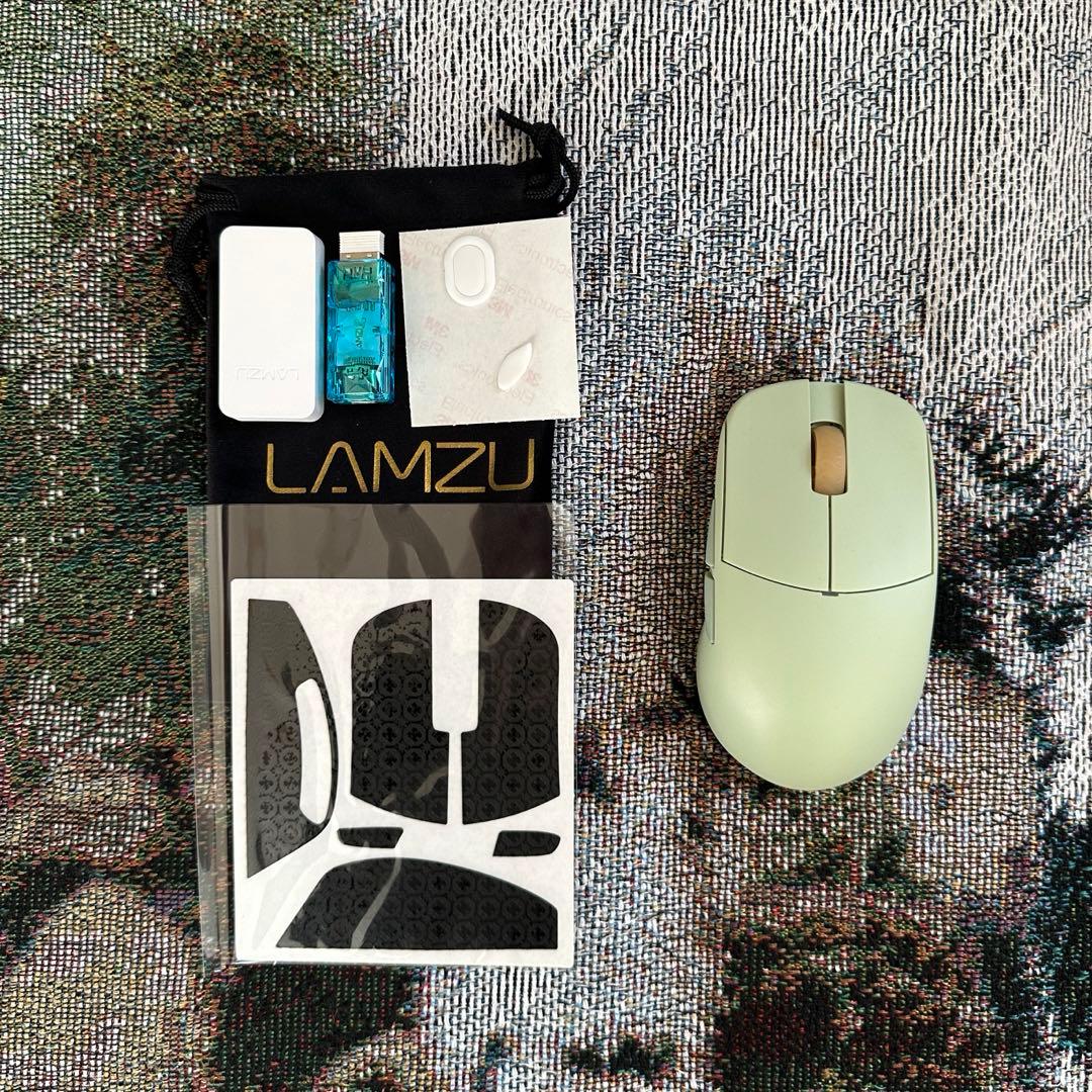 LAMZU WIRELESS MOUSE MINI PRO 本体 4Kドングル付