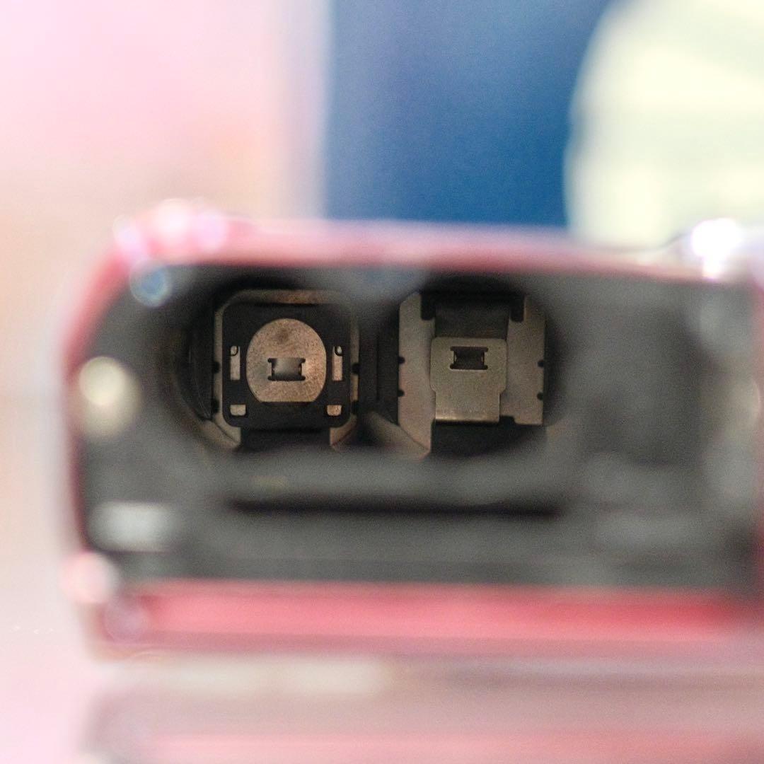 名機 動作品 平成レトロ CCD Canon PowerShot A480 赤