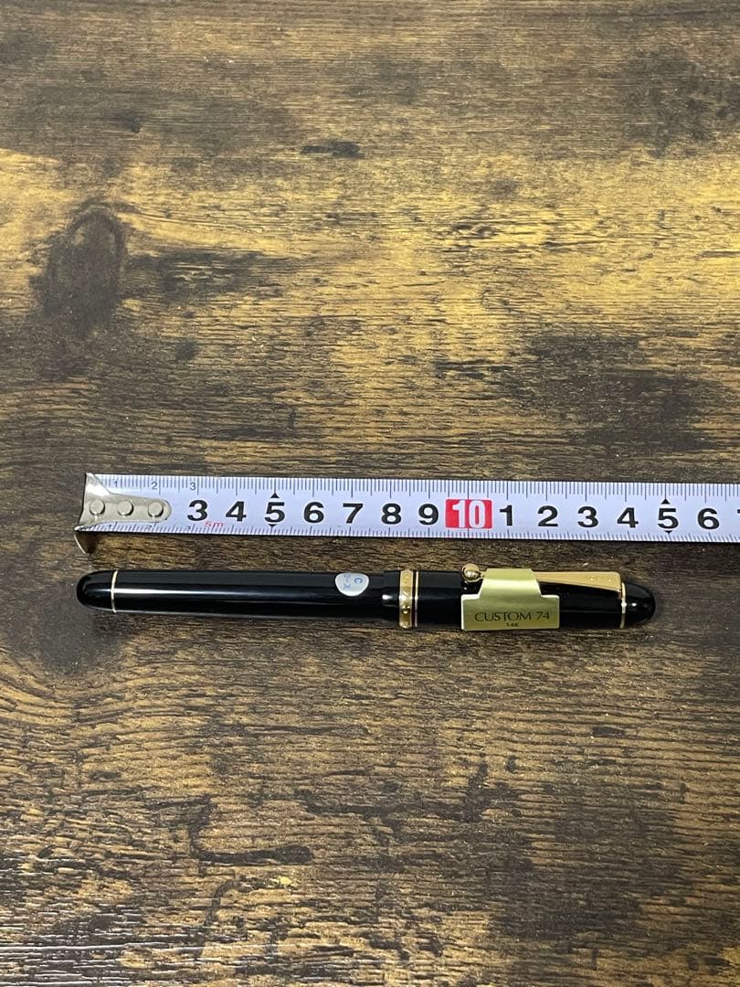 新品未使用　タグ•シール付　カスタム　74 コース　Cニブ　14金　万年筆