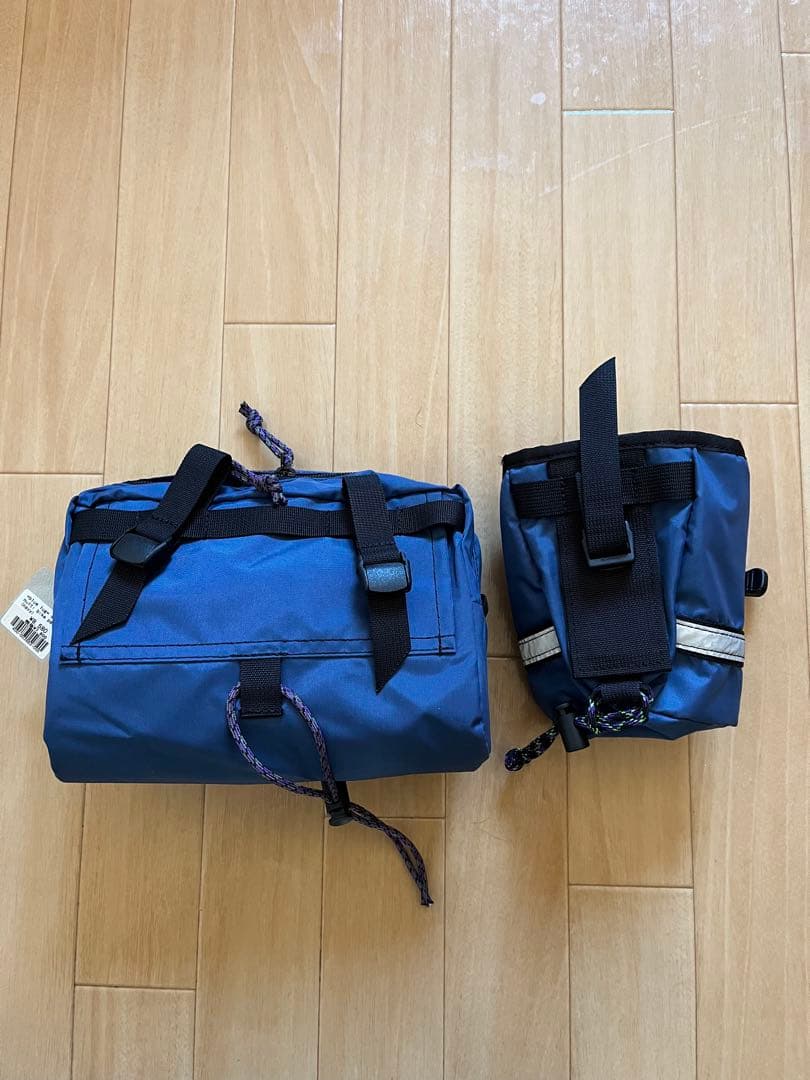 blue lug × siesta ハンドルバーバッグ、ステムポーチセット