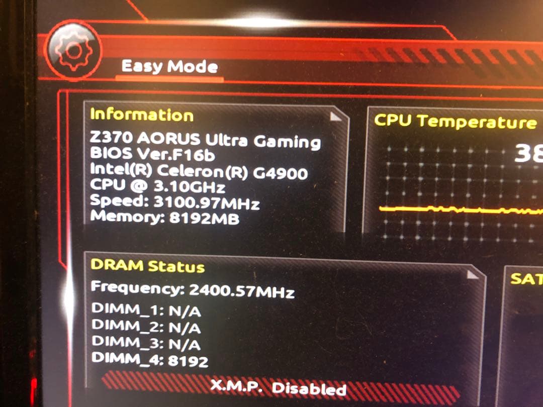 GIGABYTE Z370 AORUS ULTRA GAMING【保証あり】