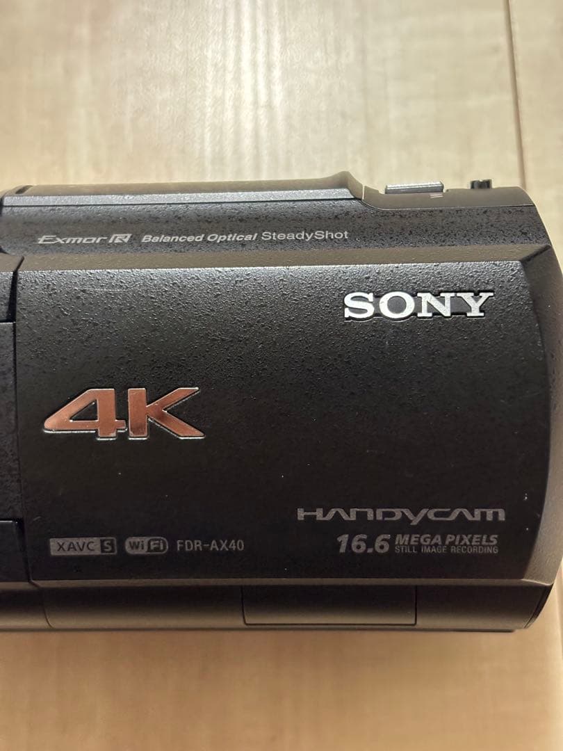 SONY FDR-AX40 4Kビデオカメラ