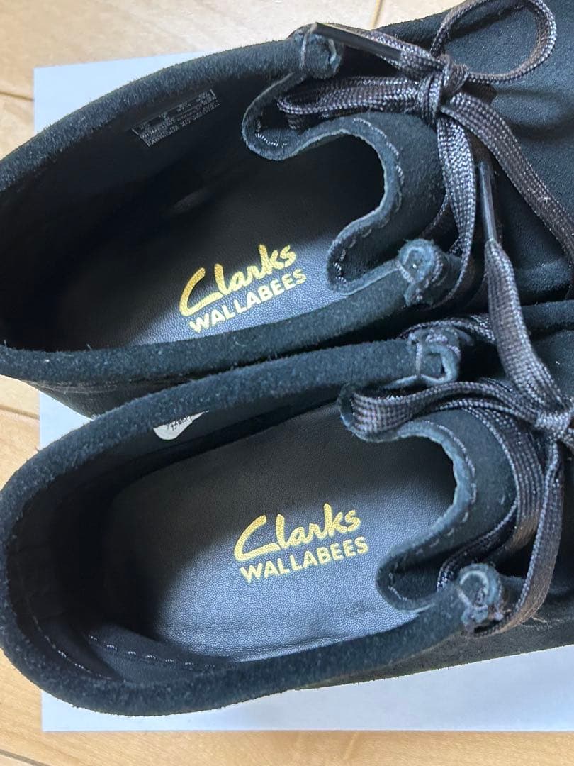 【美品】デッキシューズ モカシン ワラビー ブラックスエード　レディース