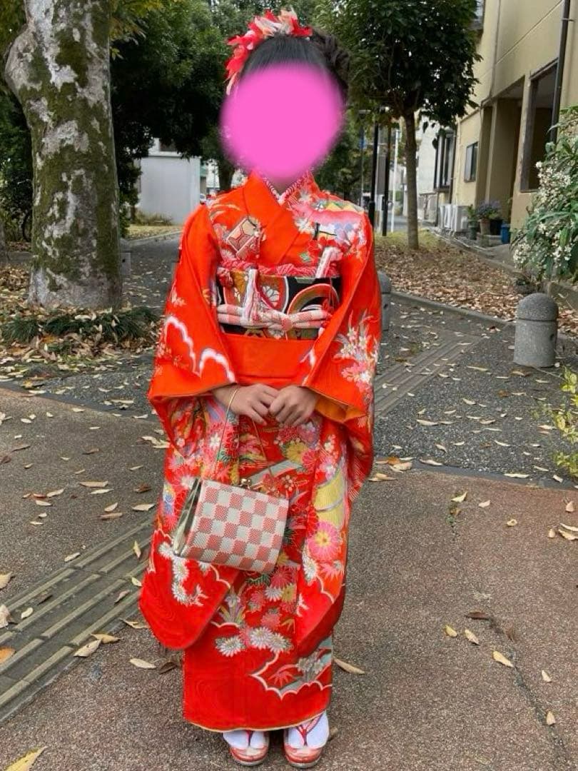 七五三　７歳　着物