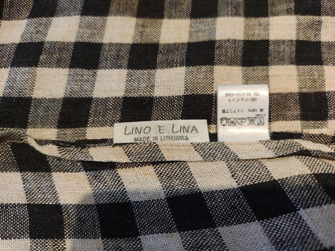 Lino e Lina　リーノエリーナ リネン ソムリエエプロン　2枚セット