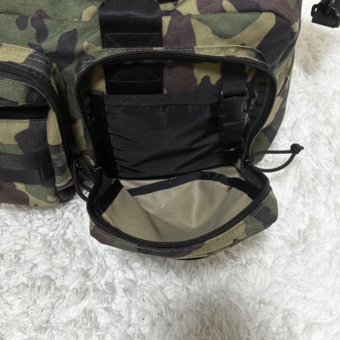 ✨美品✨ブリーフィング BRIEFING ゴルフ ボストンバッグ 迷彩 多機能