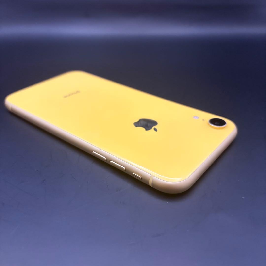 【バイブ不良】 iPhone XR 128GB イエロー ネックストラップ 箱