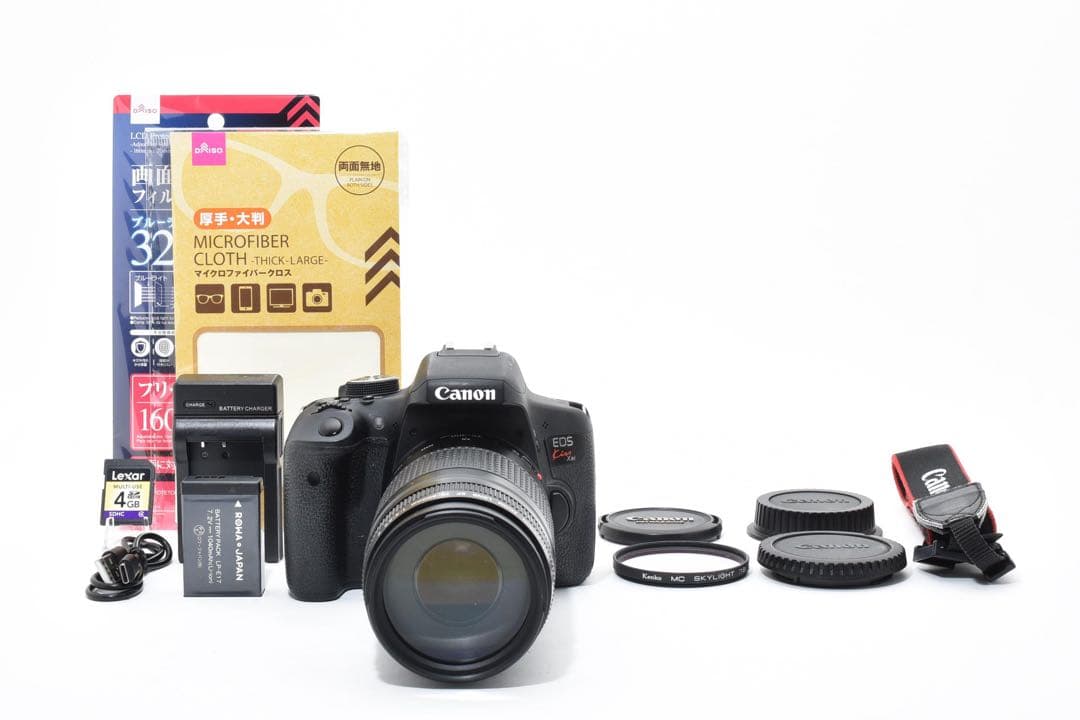 デジタルカメラ canon kiss x8i/Canon EF 75-300mmF4-5.6II