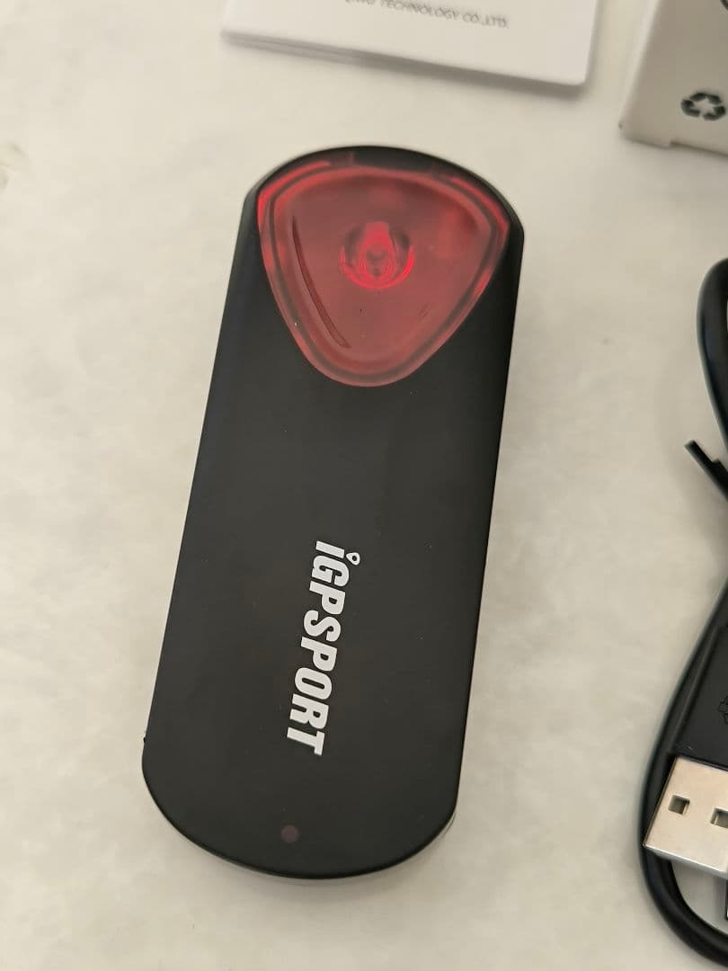 iGPSPORT SR30 レーダー テールライト 充電式