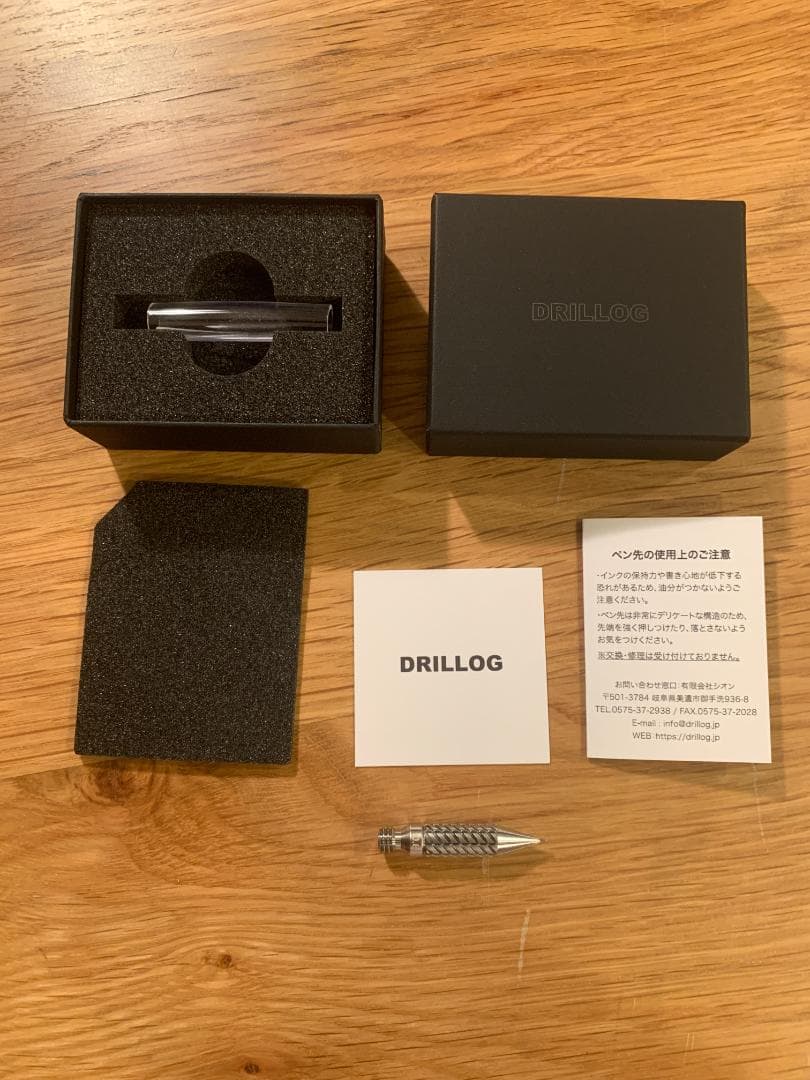 DRILLOG オリジナルステンレスペン先 0.8mm