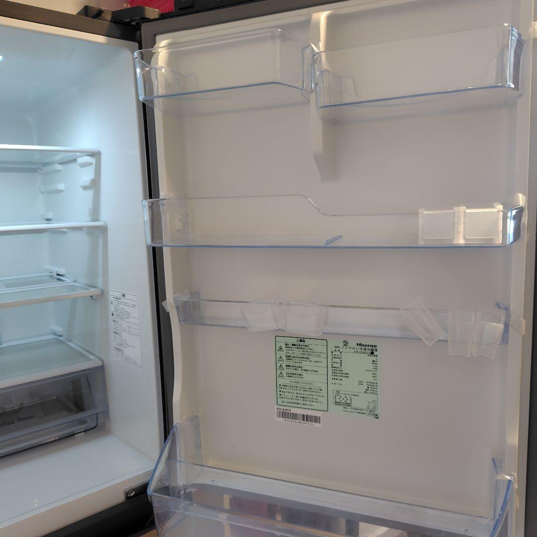 Hisense HR-D3601S シルバー 3ドア冷蔵庫