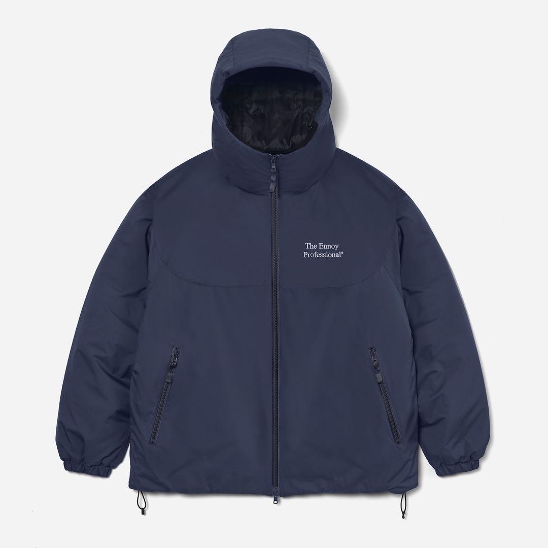 ENNOYとスタイリスト私物 PADDED NYLON SET UP NAVY