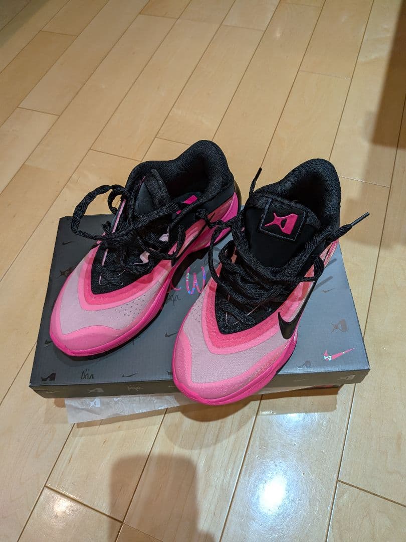 Nike A'ONE EPブラック/ハイパーピンク　23cm