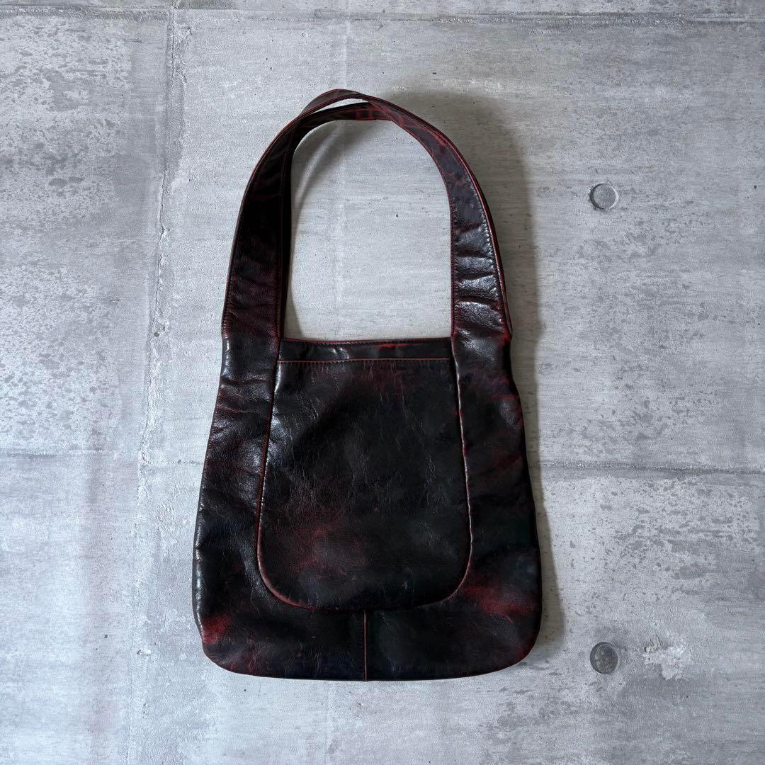 バッグ 00s masaki matsushima leather bag y2k