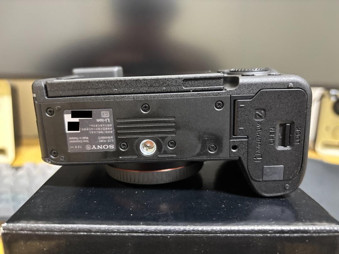 α7C II ILCE-7CM2 ボディ シャッター回数は1744回