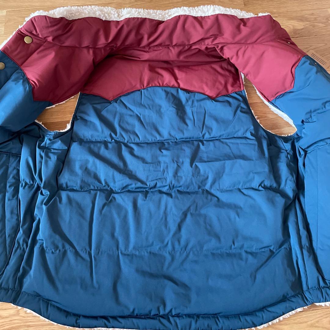 【新品未使用】Patagonia（パタゴニア）リバーシブル ビビー ダウンベスト