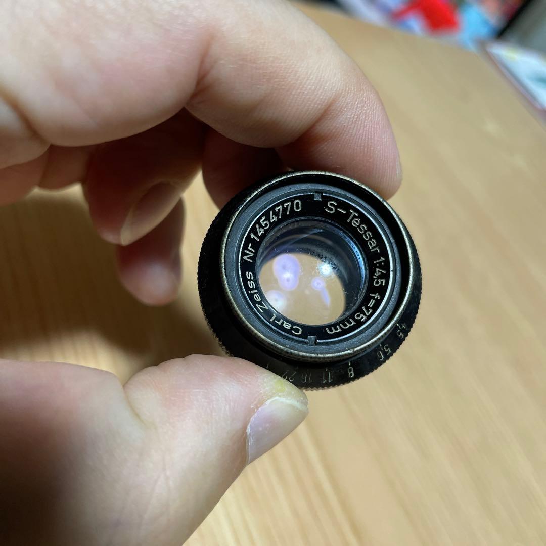 レンズ(単焦点) Carl Zeiss S-Tessar 75mmf4.5