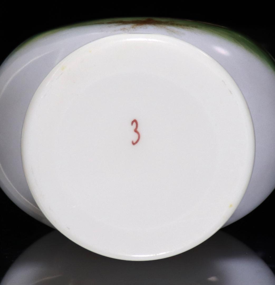 オールド・バカラ 博物館級 大型 オパーリンクリスタル製 手彩色子供図飾壷 花瓶