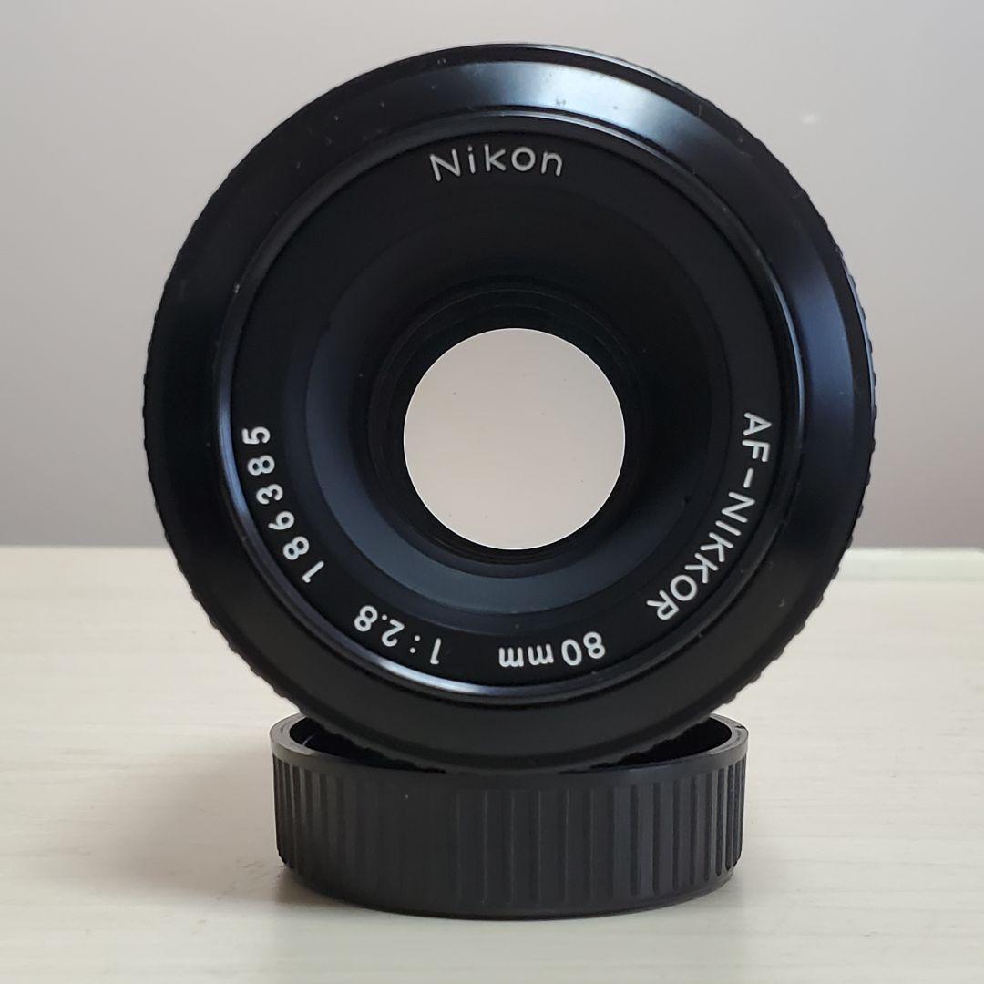 希少 Nikon AF NIKKOR 80mm F2.8S 単焦点