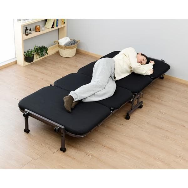 4つ折りベッド YZFB4-19588(BK/DBR)