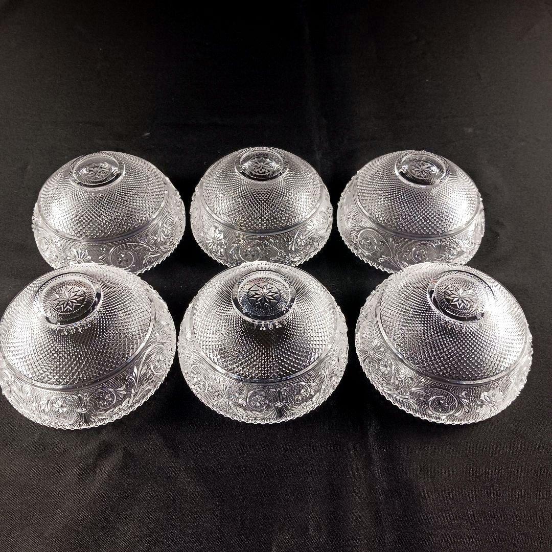 Y3105 バカラ アラベスク スモールボウル 6客セット 箱付　　ten