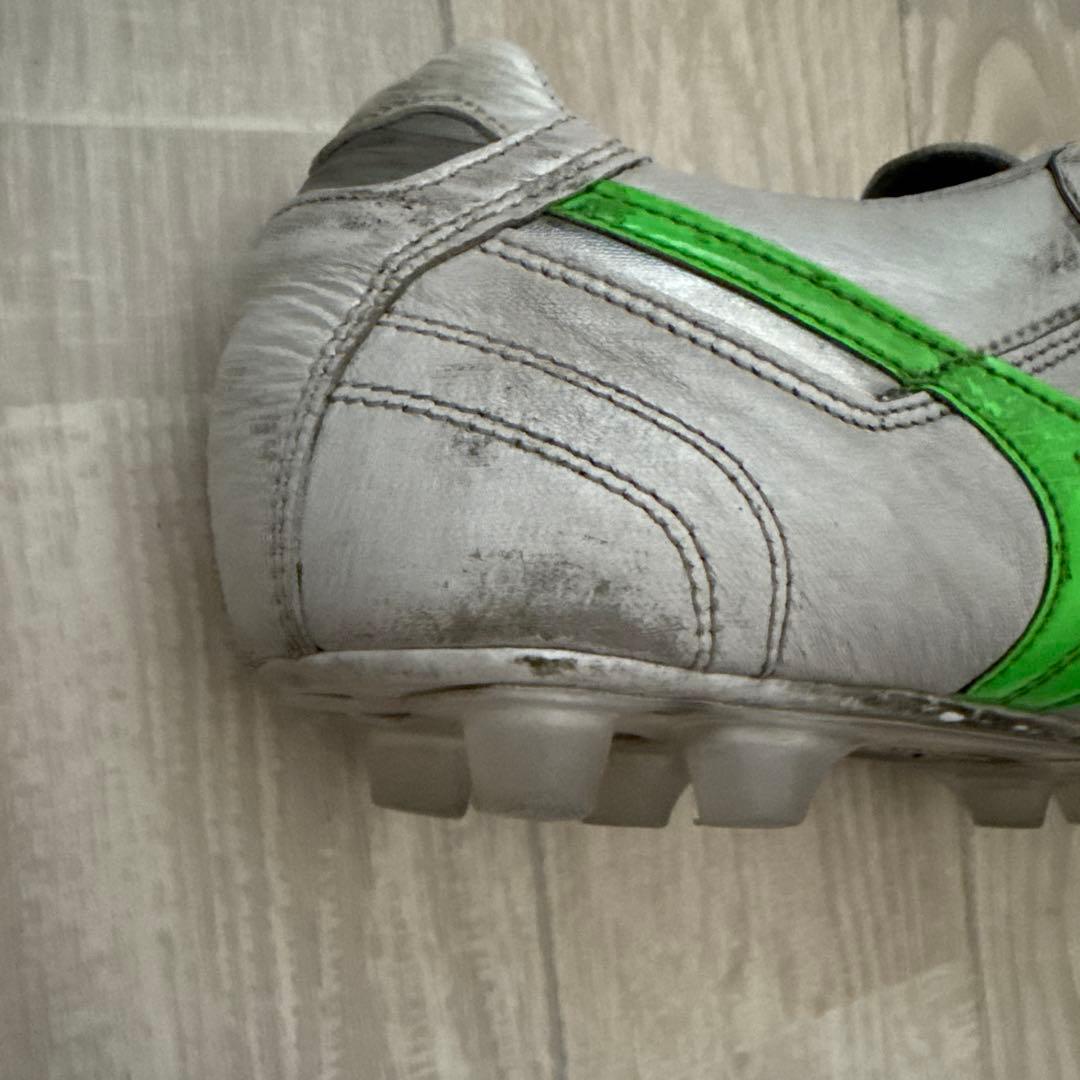 モレリア2Japanサッカーシューズ 日本製 ホワイト/グリーン　限定　グリーン