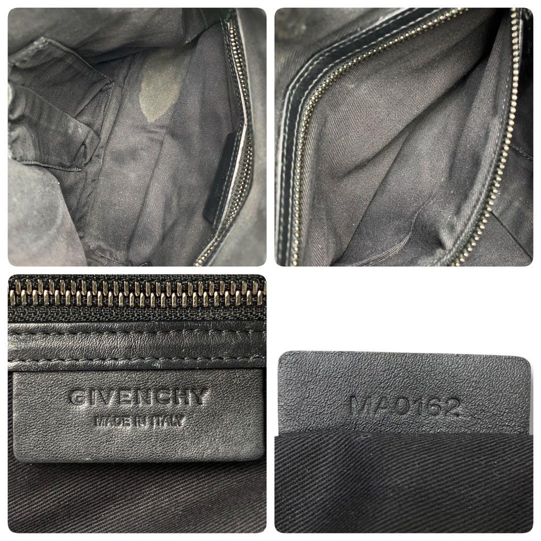 希少 GIVENCHY 4G ロゴ レザー 2WAY バッグ ナインチンゲール