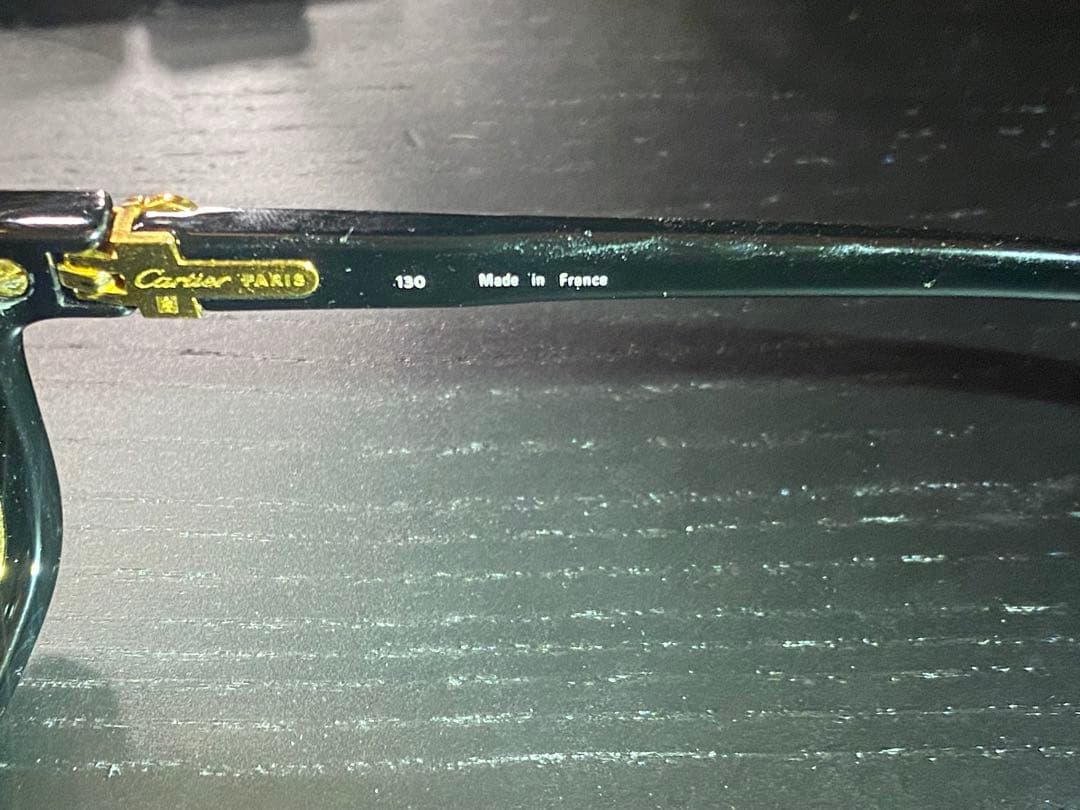 【断捨離】ヴィンテージ　カルティエ　1980s ヴァーティゴ サングラス