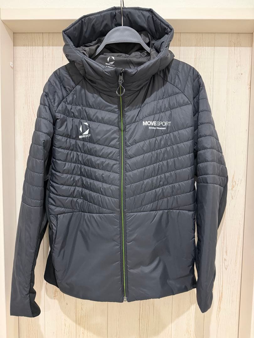 デサントTHERMOハイブリットフーディ&パンツ上下Mスポーツウエア