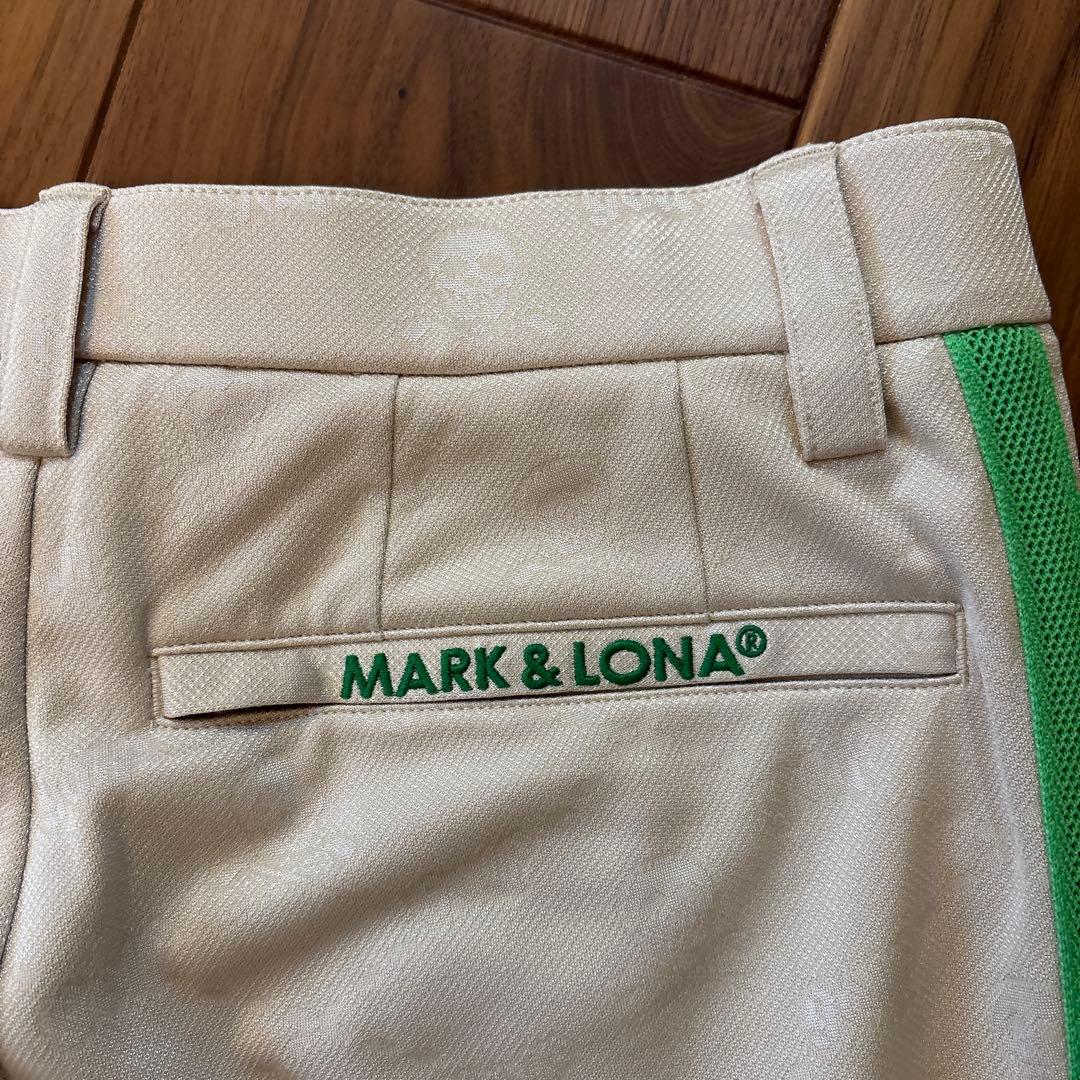 美品MARK & LONA ゴルフパンツ