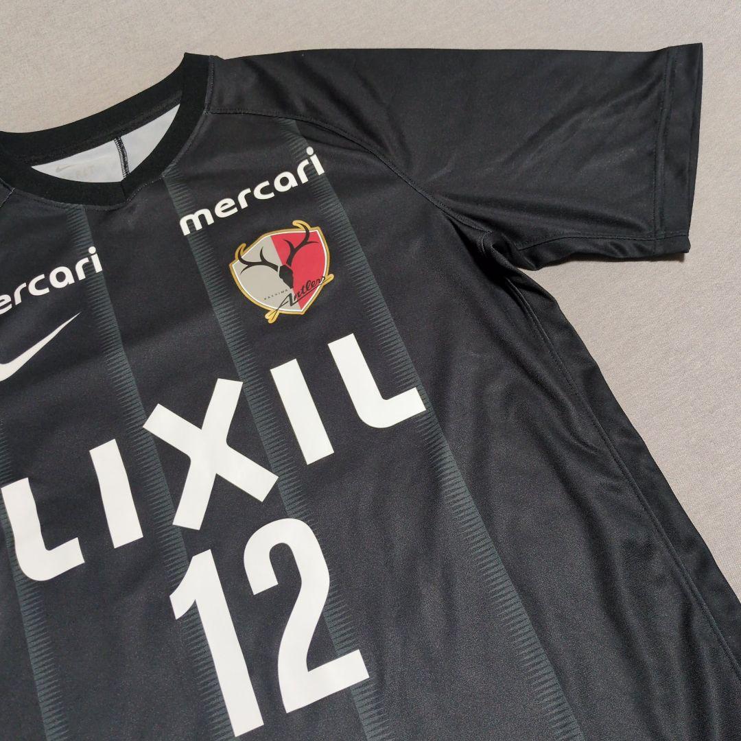 鹿島アントラーズ 2018トレーニングマッチ用 ユニフォーム 黒 L 12番