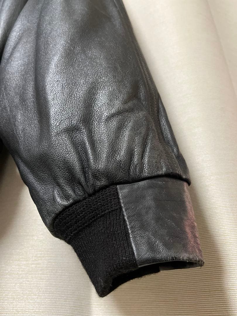 【フランス製】 SERAPHIN レザー モッズコート 50 90's