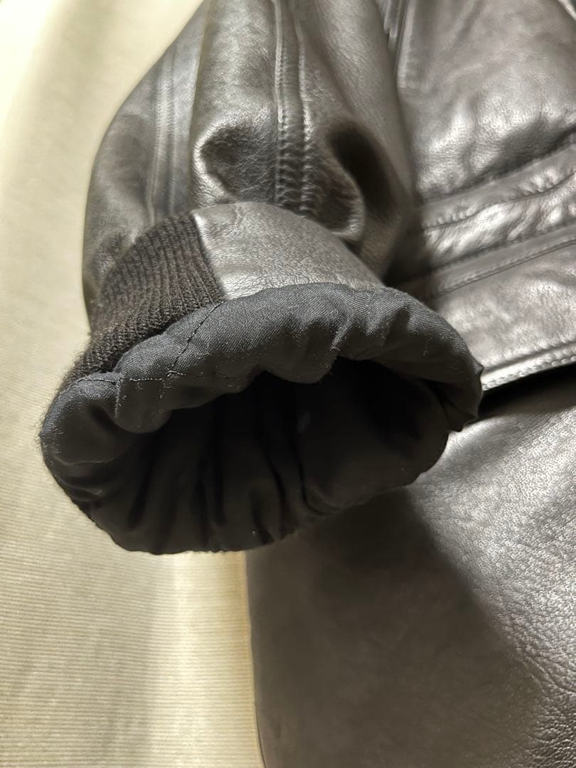 【フランス製】 SERAPHIN レザー モッズコート 50 90's