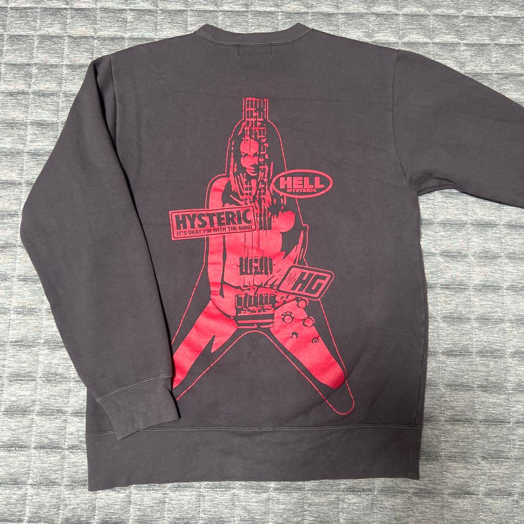 HYSTERIC GLAMOUR スウェット グレー色