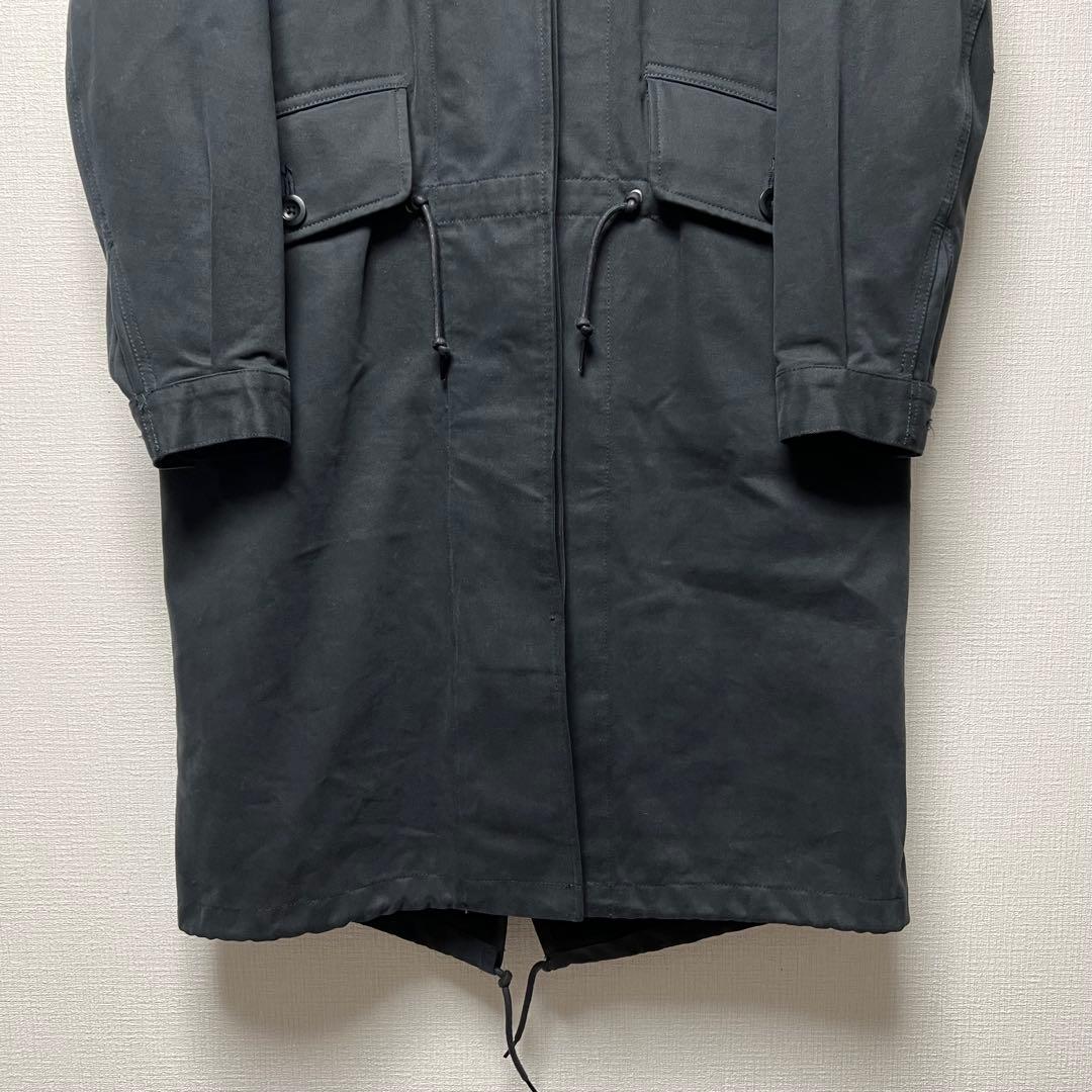 MHL マーガレットハウエル ライナー付 モッズコート ミリタリー ネイビー 2