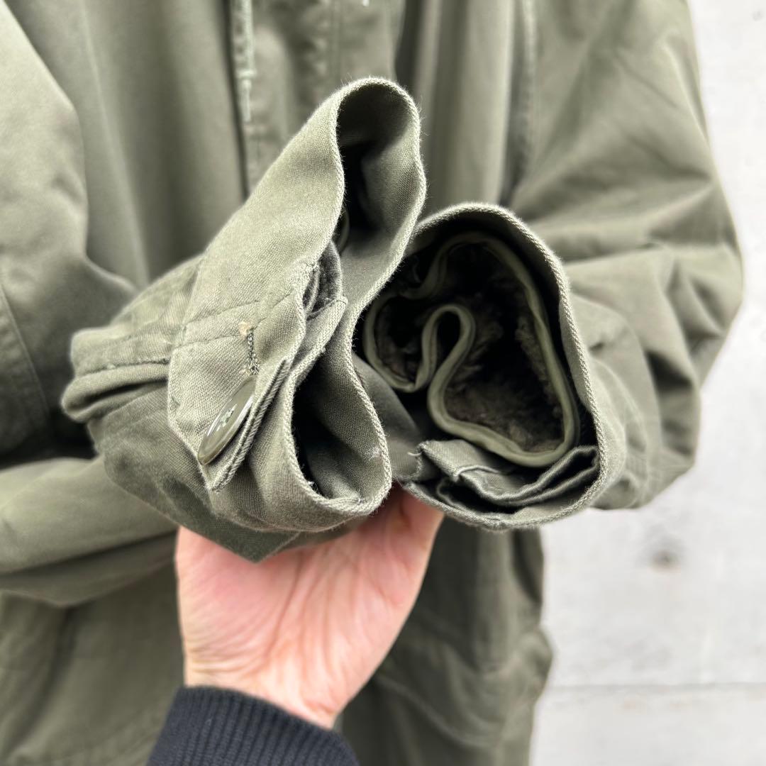 【美品】70sフランス軍実物M64フィールドパーカー（ライナー付き）92L