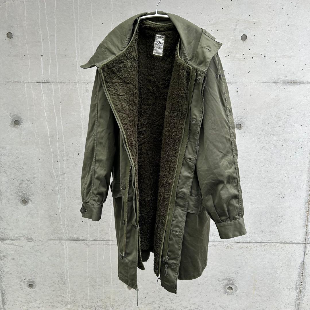 【美品】70sフランス軍実物M64フィールドパーカー（ライナー付き）92L