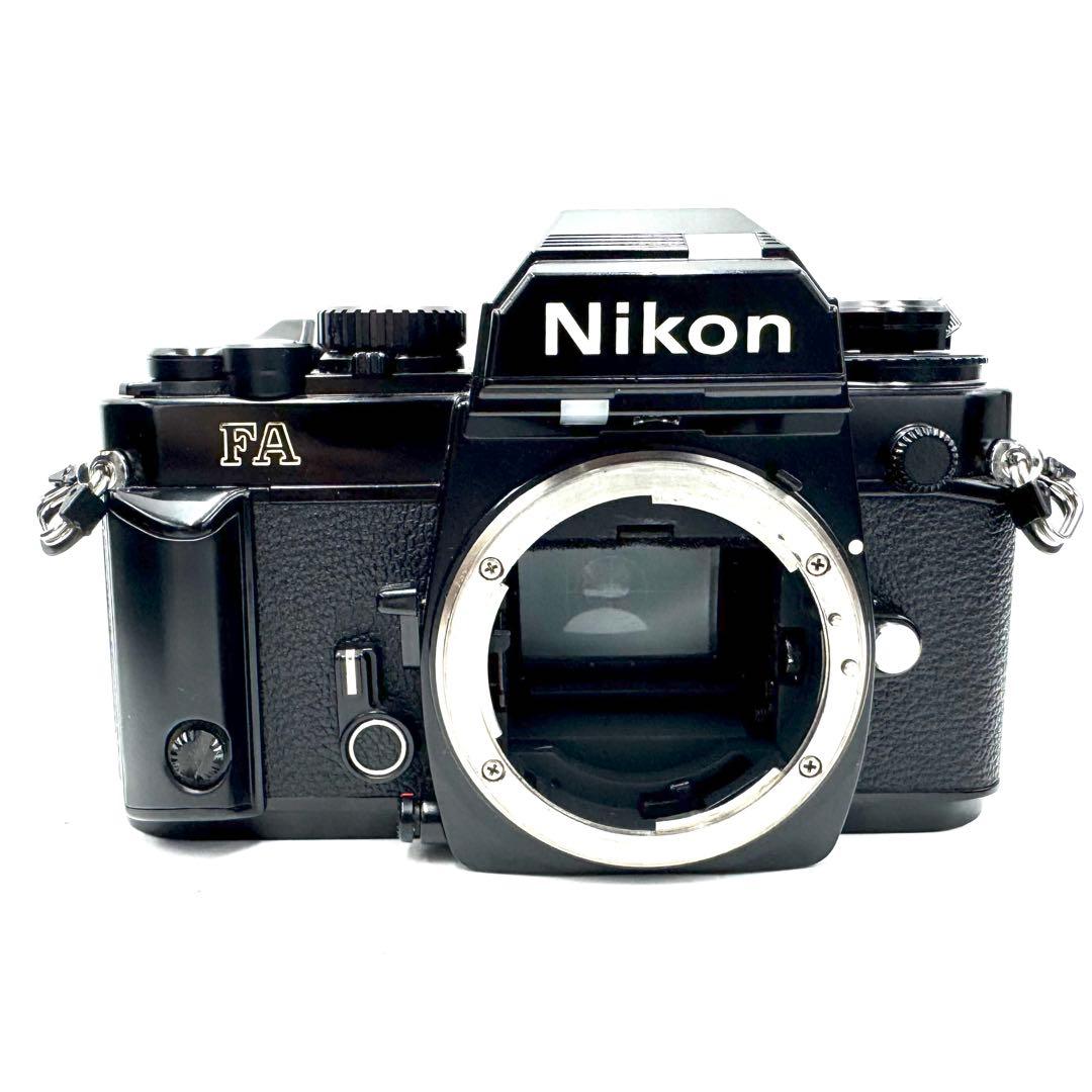 美品 NIKON FA ブラック ニコン 一眼レフ