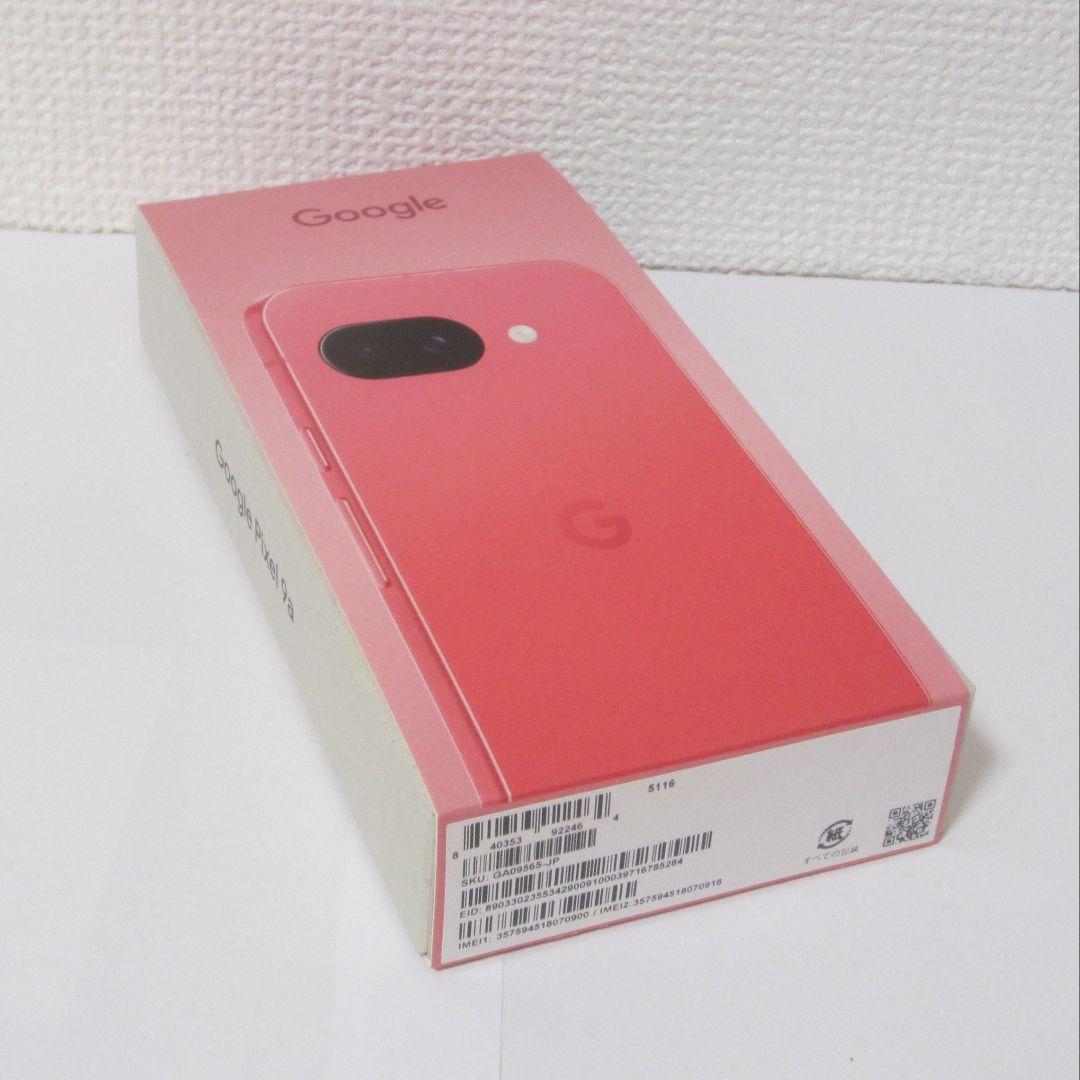 スマートフォン本体 Google Pixel9a 128GB Peony