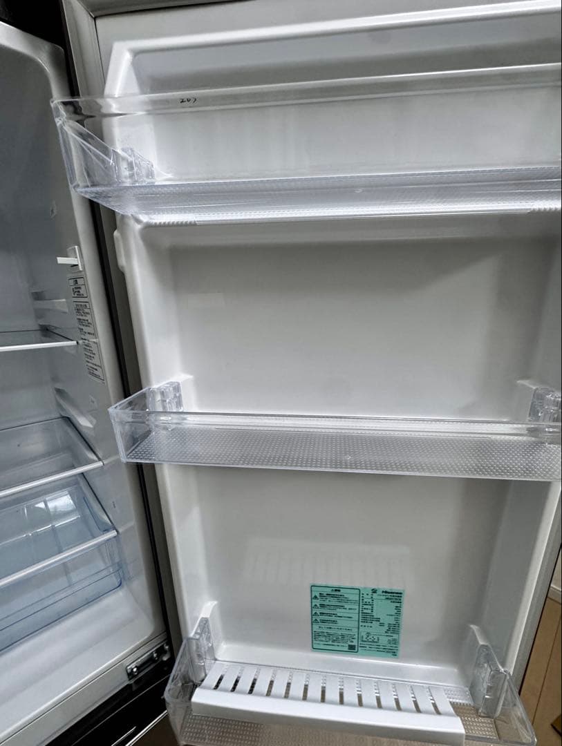 【超美品】ハイセンス 冷蔵庫 175L幅49cm (実質半年使用）